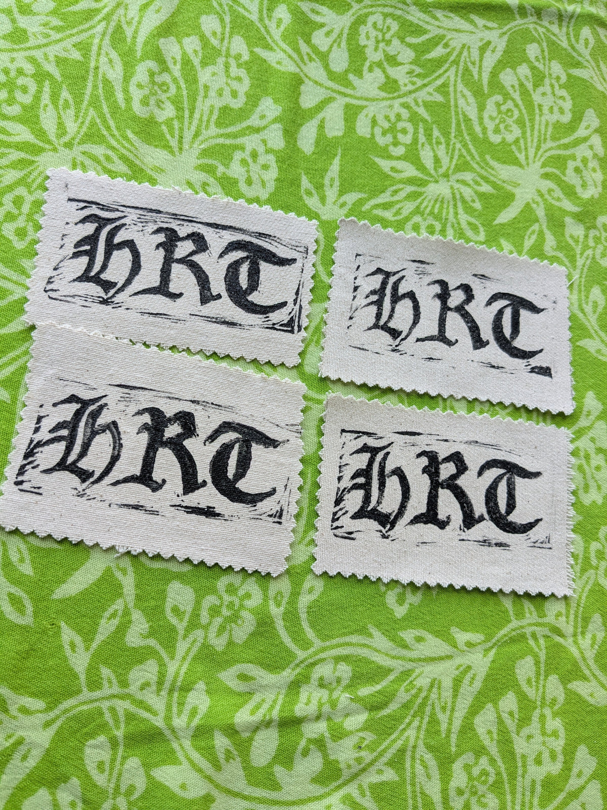 HRT Linocut patch