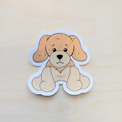 Webkinz Golden Retriever Vinyl Sticker