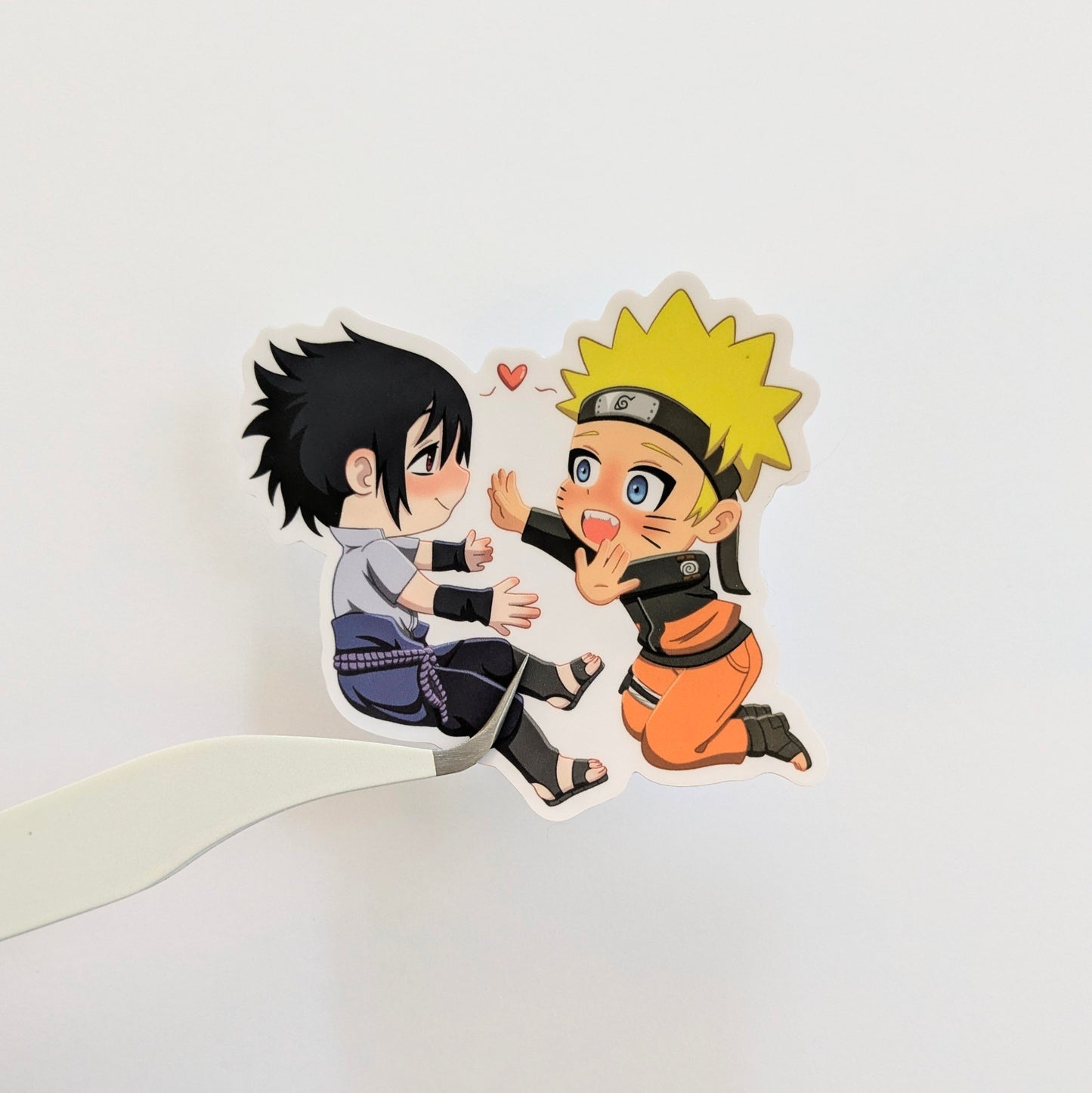 NaruSasu Chibi Naruto 3 inch Vinyl Sticker