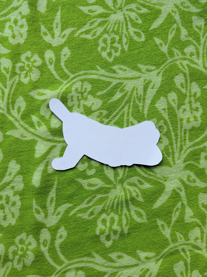 Grasshopper Glitter Holo 3 Inch Vinyl Sticker