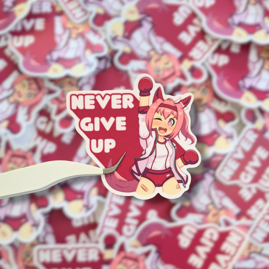 Uma Musume Haru Urara 3 inch Vinyl Sticker
