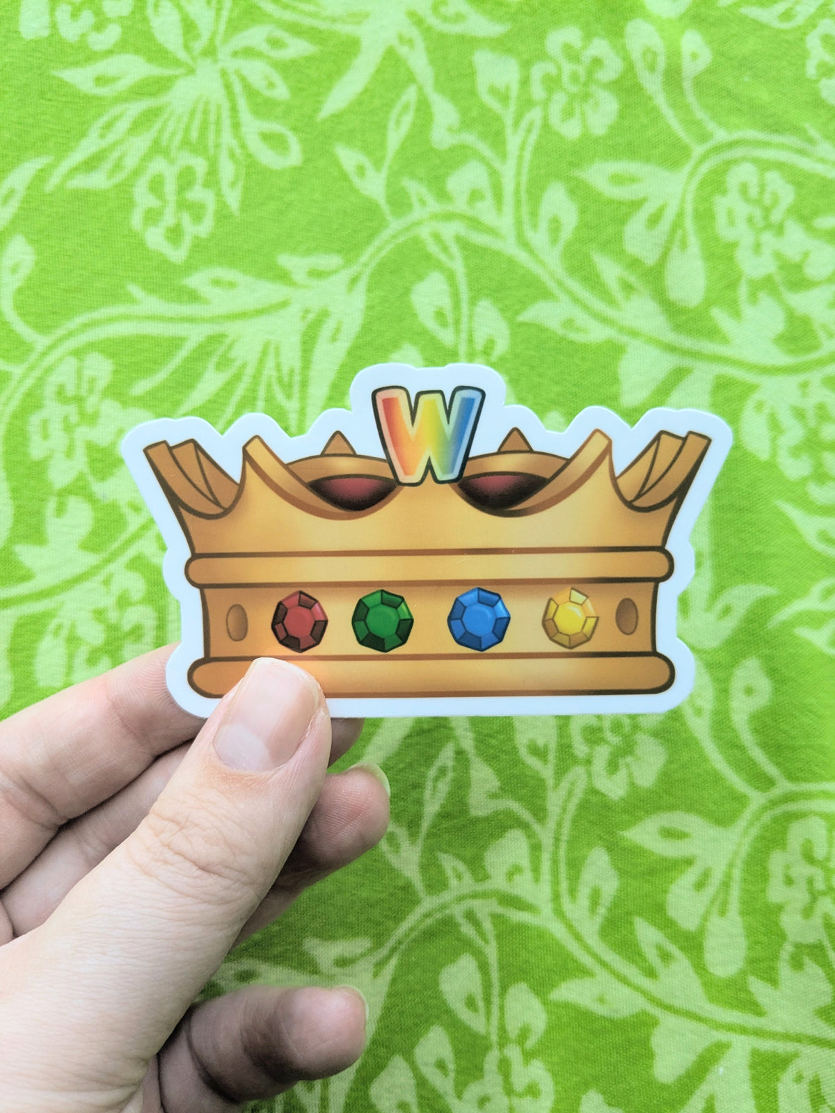 Webkinz Legendary Crown of Wonder 3 Inch Vinyl Sticker