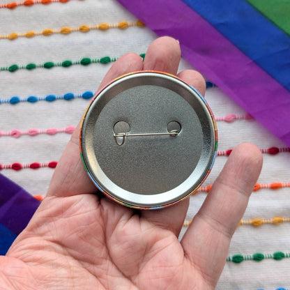 Cute Handmade Pronouns Buttons | 2.25 Inch