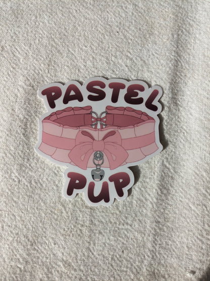 Pastel Pup Sticker | 3 Inch