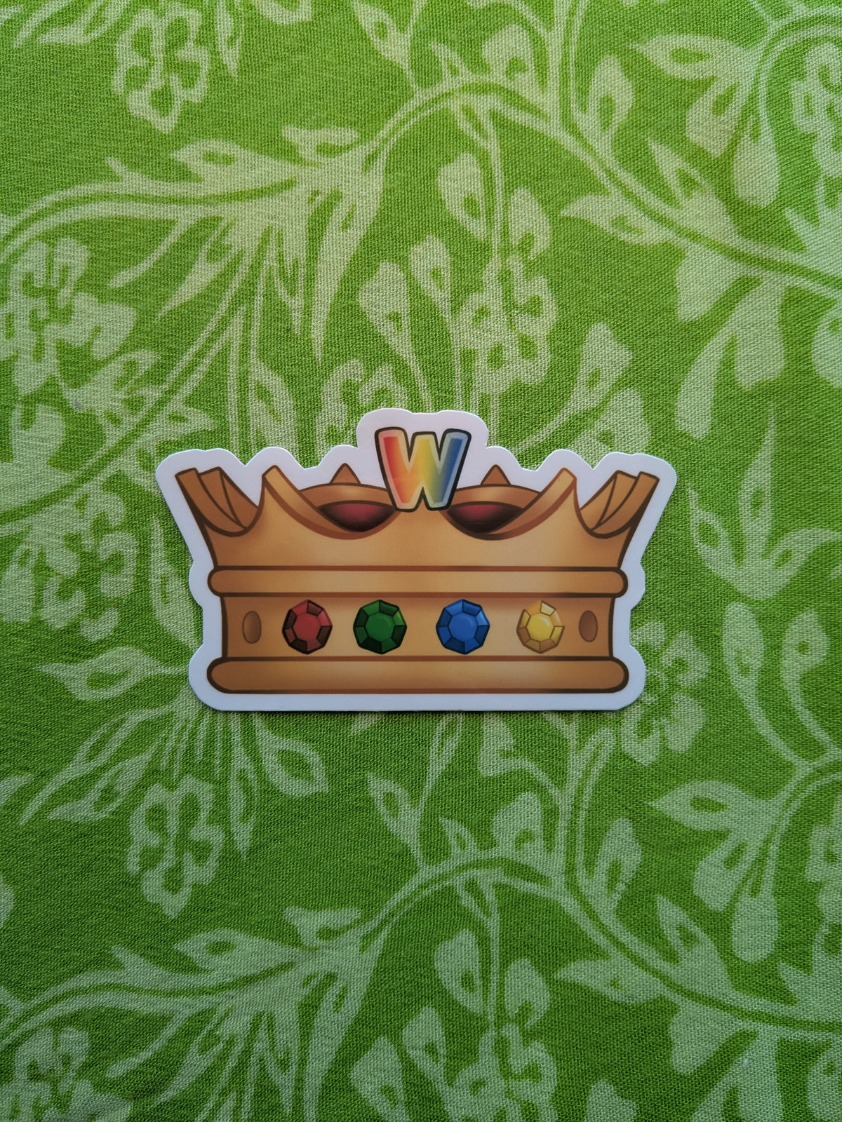 Webkinz Legendary Crown of Wonder 3 Inch Vinyl Sticker